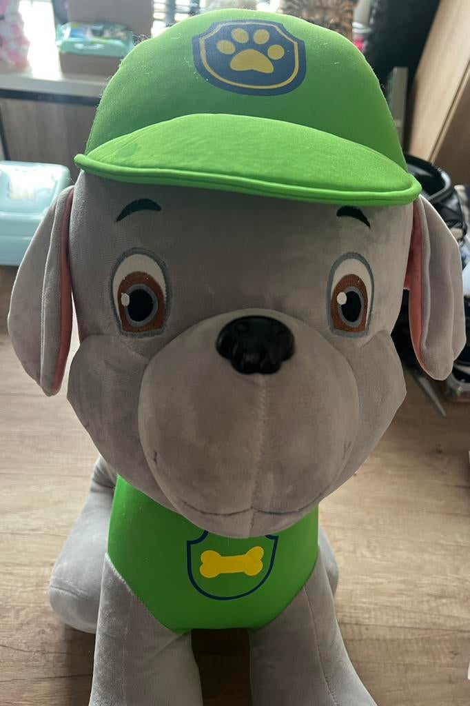 Grote Paw Patrol Rocky, Ophalen of Verzenden, Zo goed als nieuw, Hond