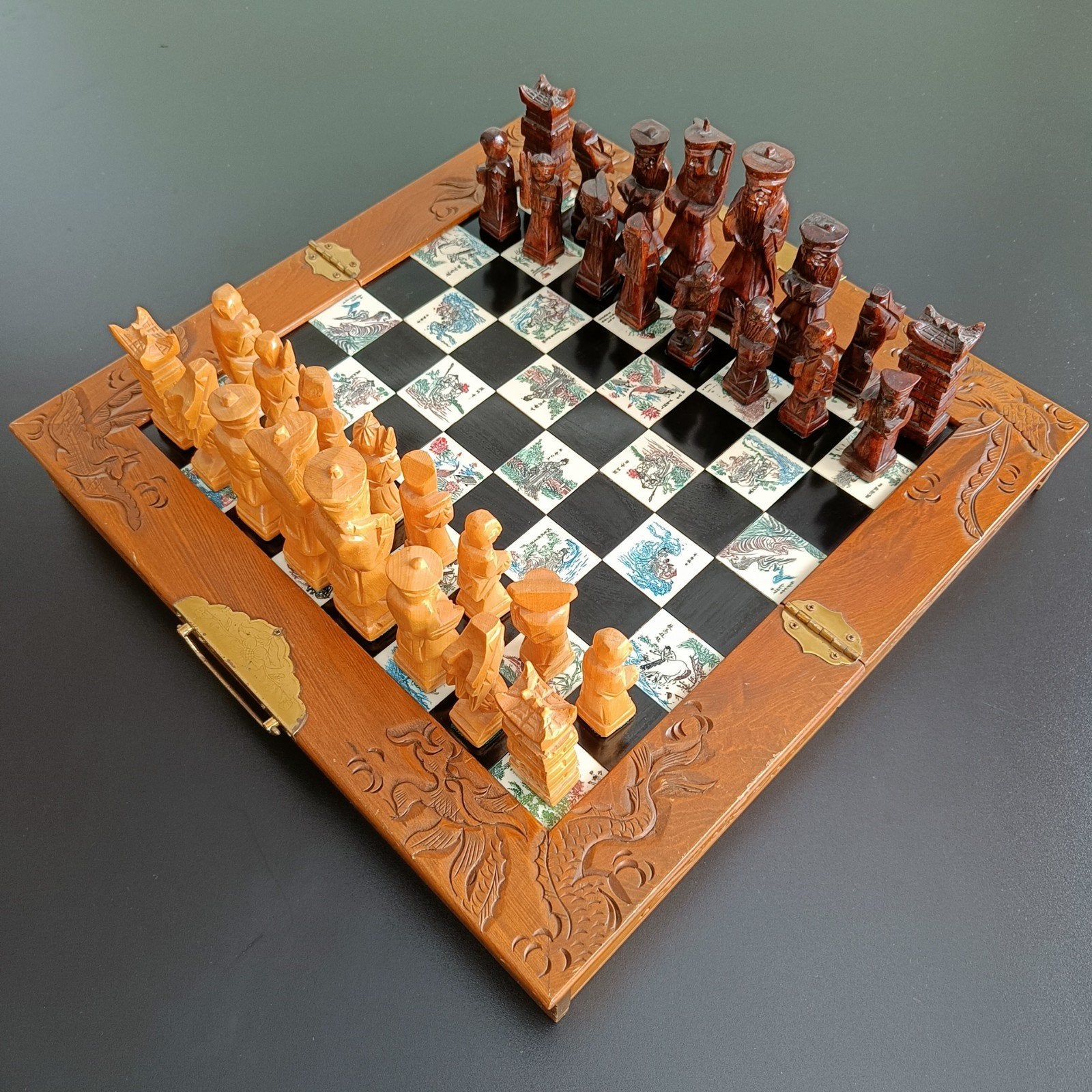 Oud Oosters schaakspel., Ophalen of Verzenden