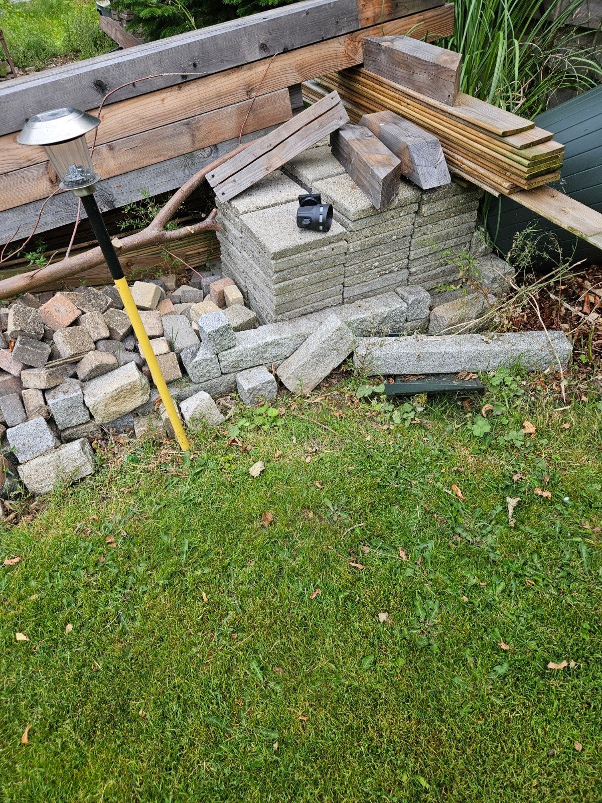 Betontegels 30 x 30 gratis afhalen., Ophalen, Gebruikt, 10 m² of meer, Beton