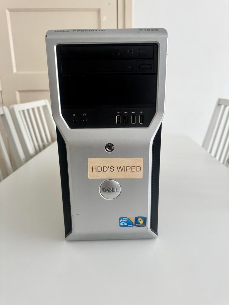 Dell Precision T1500 Workstation - Intel Xeon, Windows 7, Ophalen, Zo goed als nieuw