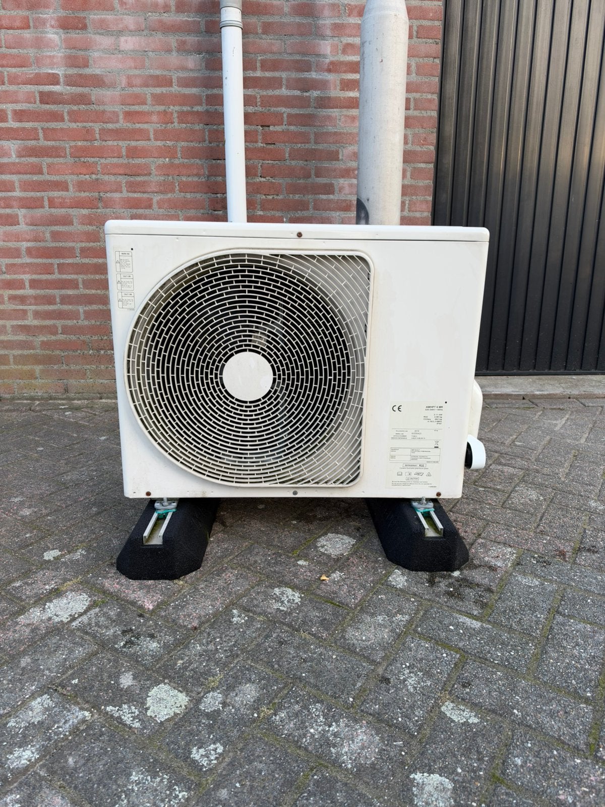 Remeha elga ace warmepomp 6kw, Ophalen, 30 tot 80 cm, Cv-ketel of Combi-ketel, Minder dan 60 cm