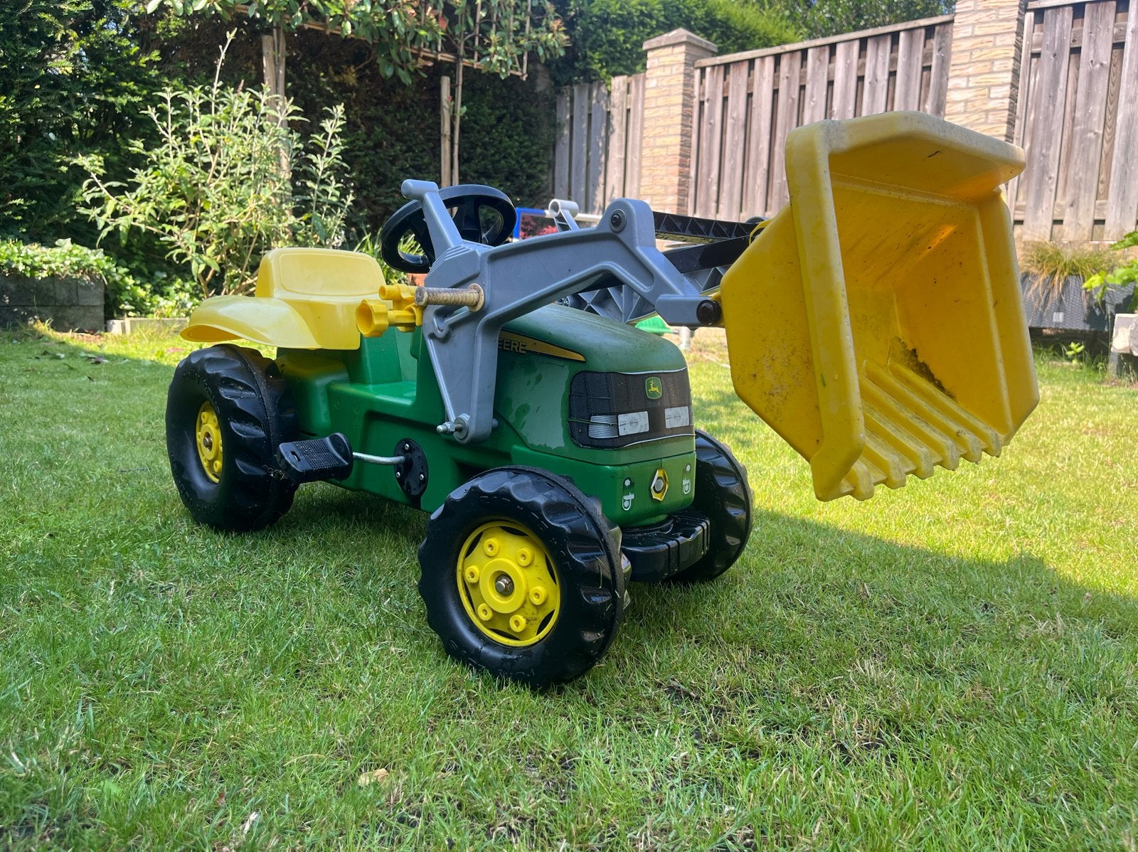 John Deere Traptractor met voorlader, Ophalen of Verzenden, Gebruikt, Trapvoertuig