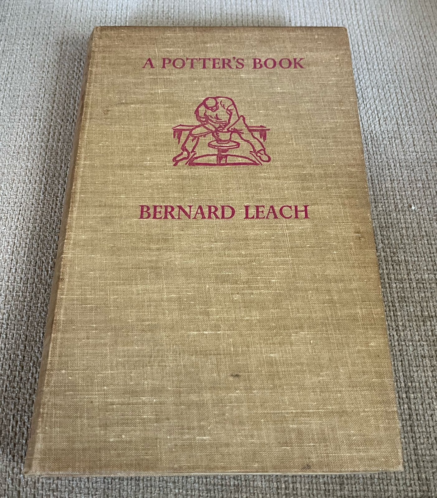 Bernard Leach - a potter’s book. ca 1946., Antiek en Kunst, Ophalen of Verzenden