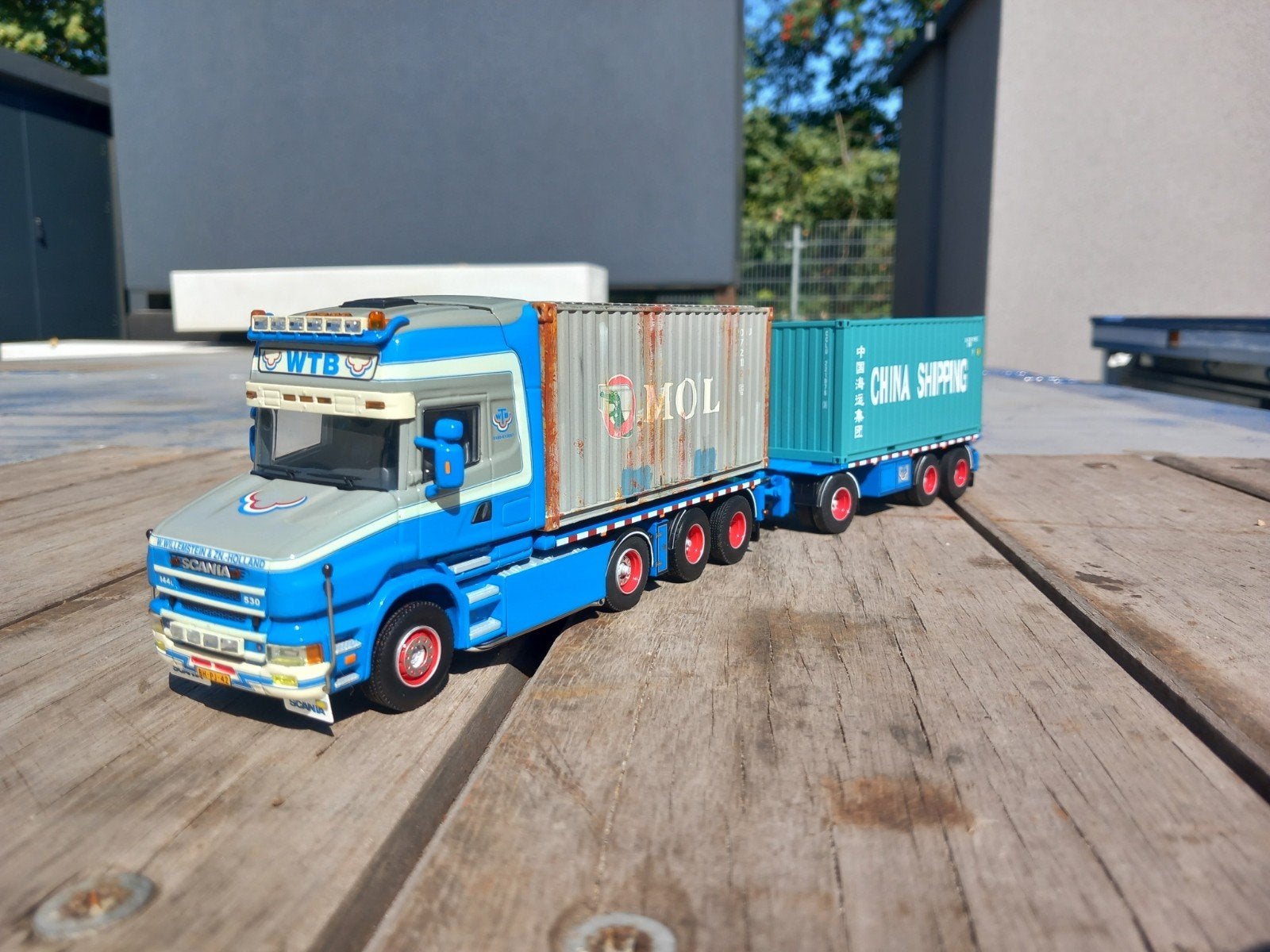 WSI Models Scania WTB vrachtwagen met of zonder containersn, Ophalen of Verzenden, Nieuw, Bus of Vrachtwagen, Wsi