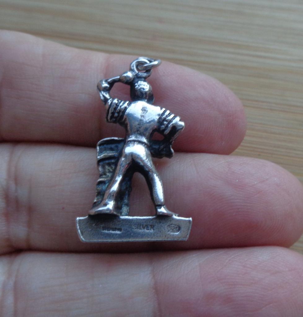 zilveren hanger ARUBA [758], Verzenden, Zo goed als nieuw, Zilver, Zilver