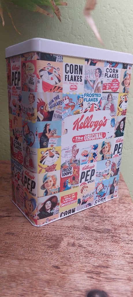originele Blikken doos Kellogg's, Ophalen of Verzenden, Nieuw, Overige, Overige merken