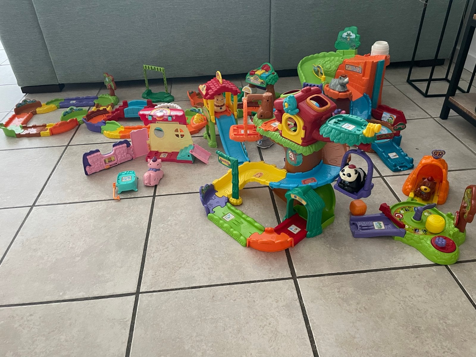 Grote VTech Zoef Zoef Dieren set, Ophalen of Verzenden, Gebruikt, 6 maanden tot 2 jaar