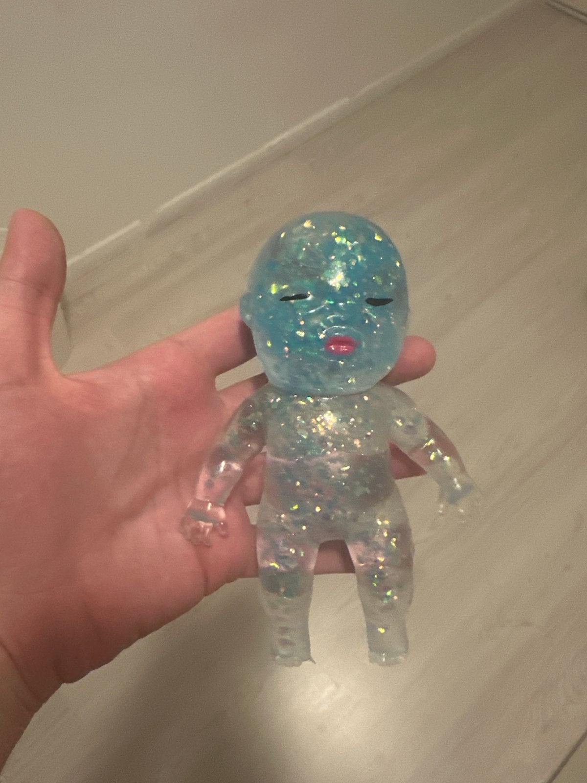 Glitter Babypopje - Uniek en Sprankelend Speelgoed, Ophalen, Nieuw, Babypop