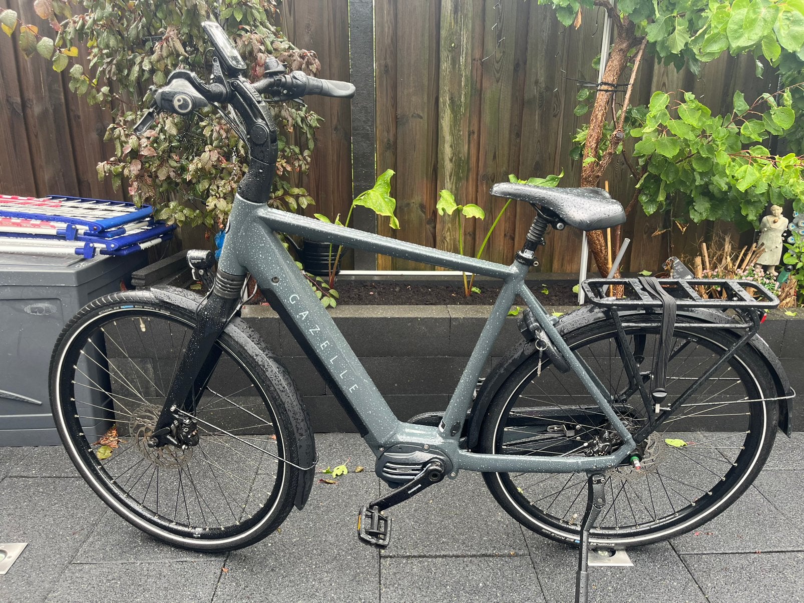 Elektriciteit fiets Gazelle Chamonix c7, 55 tot 59 cm, Ophalen, Zo goed als nieuw, Gazelle