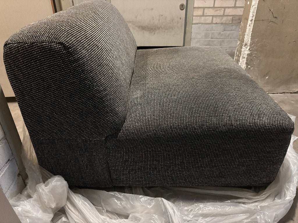 Fauteuil bruin, Ophalen, 75 tot 100 cm, Zo goed als nieuw, 75 tot 100 cm