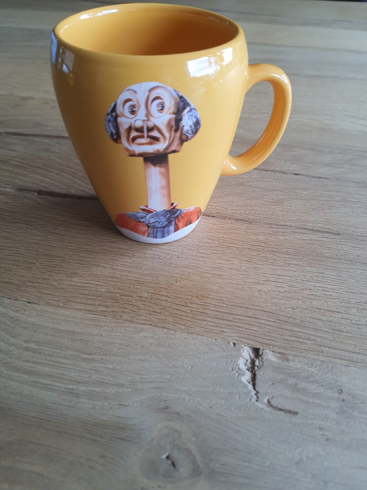 Chocomel mok efteling lang nek, Verzamelen, Efteling, Ophalen, Nieuw, Gebruiksvoorwerp