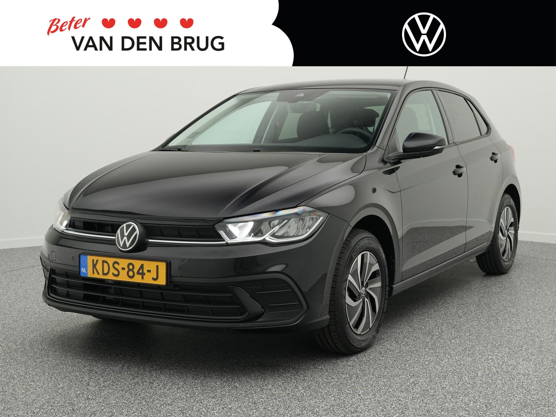 Volkswagen Polo Life Edition 1.0 95 pk TSI | Navigatie | Sto, Auto's, Voorwielaandrijving, Stof, Gebruikt, Zwart