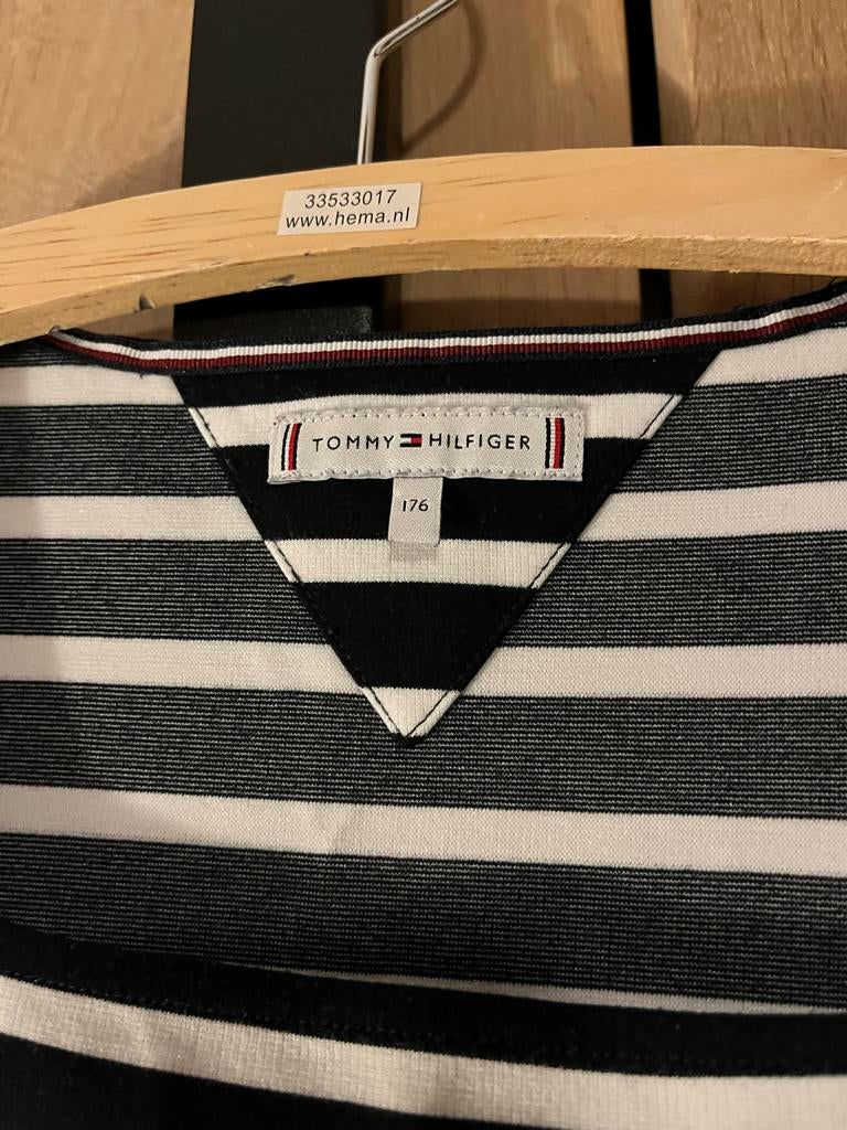 Tommy Hilfiger gestreepte jurk maat176-104.Zo goed als nieuw, Ophalen of Verzenden, Zo goed als nieuw, Toebehoren