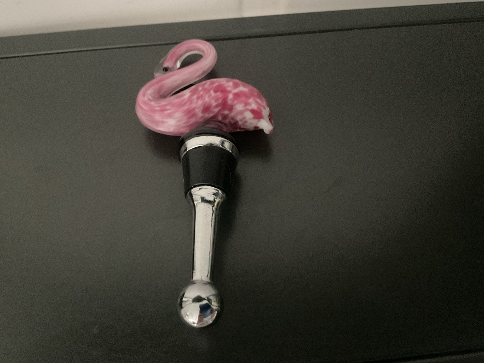Edzard flessenstop Flamingo, Antiek en Kunst, Verzenden