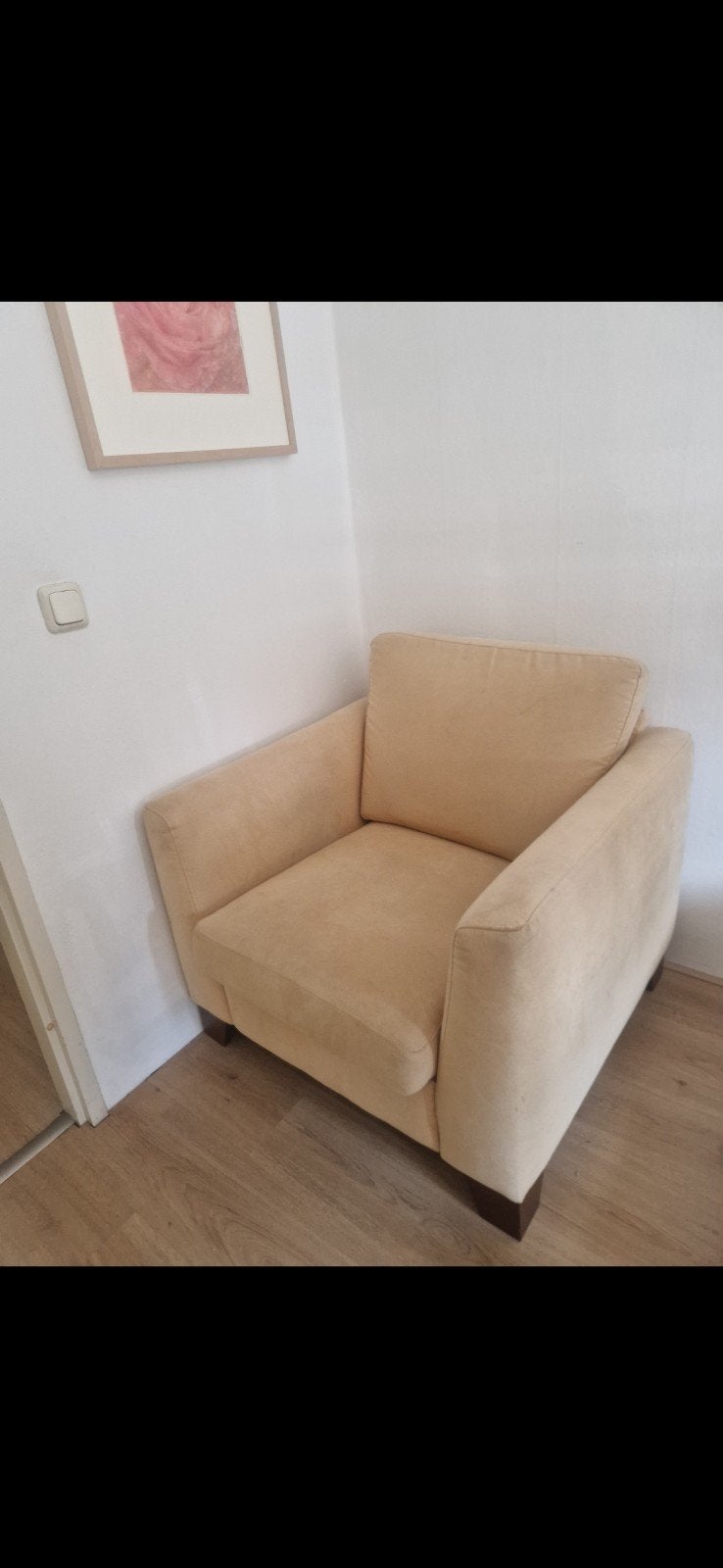 Comfortabele fauteuil, Huis en Inrichting, Fauteuils, Gebruikt, 75 tot 100 cm, Ophalen of Verzenden, 75 tot 100 cm