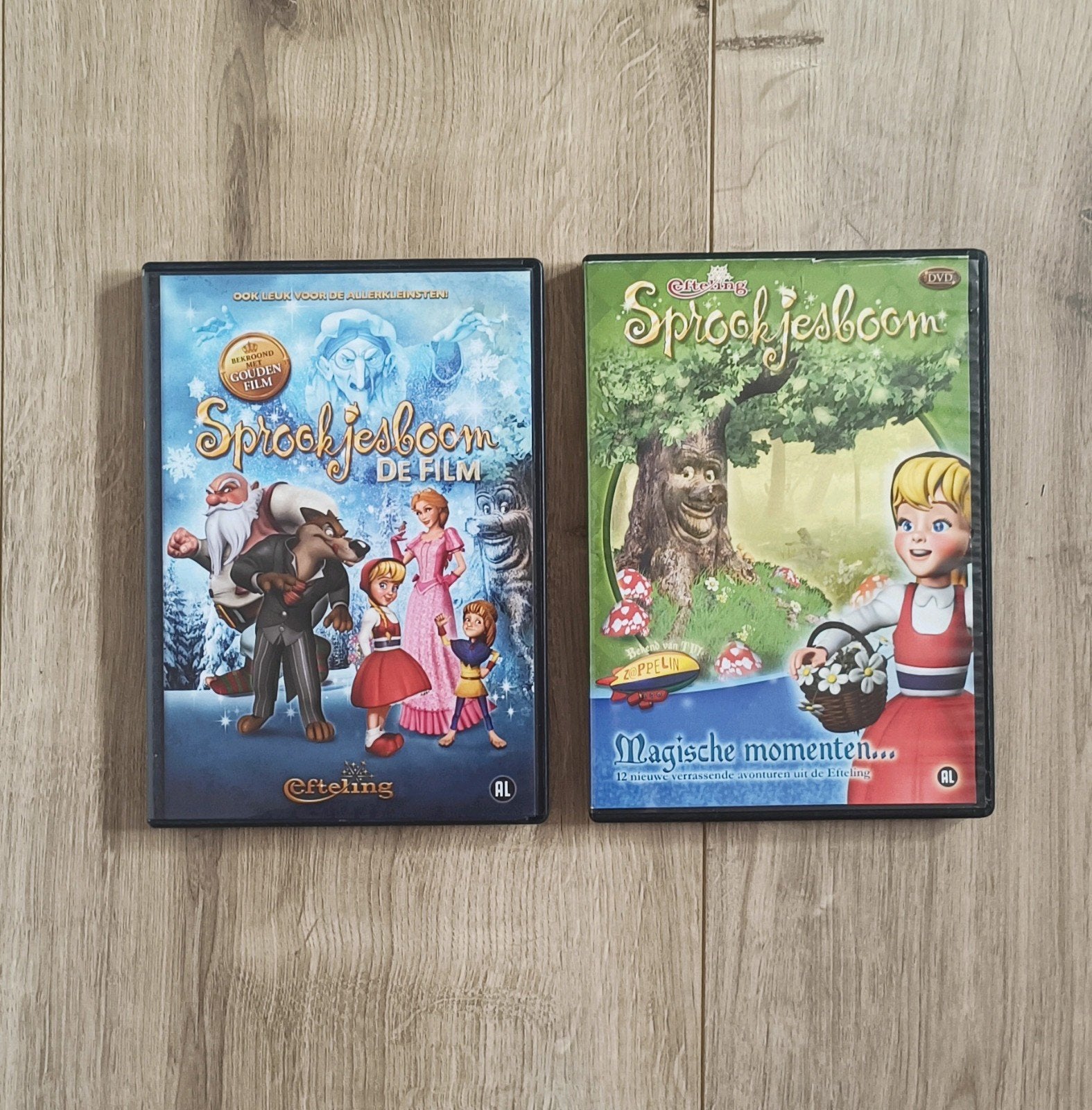 2 Sprookjesboom dvd's, Verzamelen, Ophalen of Verzenden, Zo goed als nieuw, Overige typen