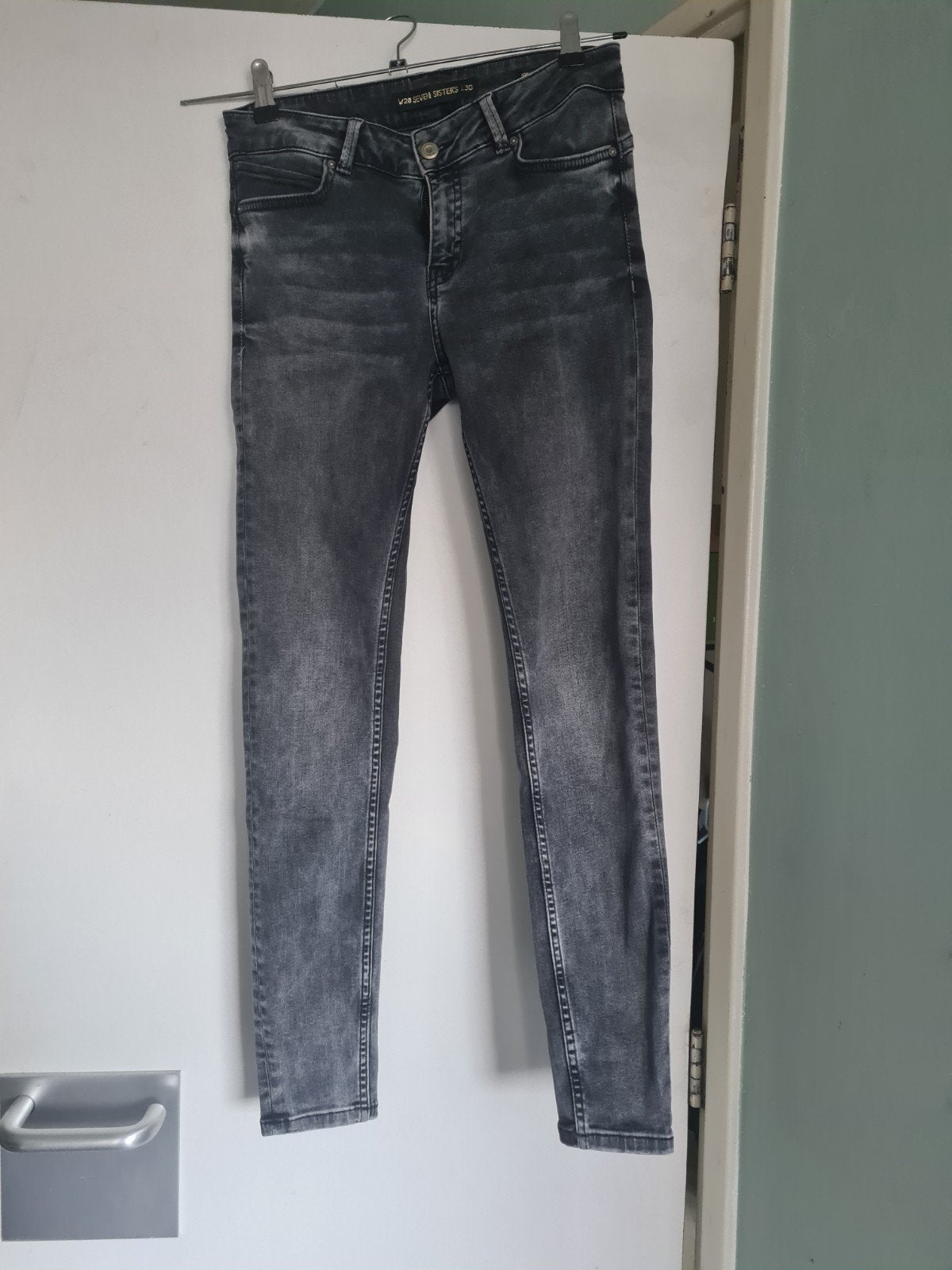 Skinny jeans Seven Sisters maat S, Ophalen of Verzenden, Zo goed als nieuw, W28 - W29 (confectie 36), Blauw