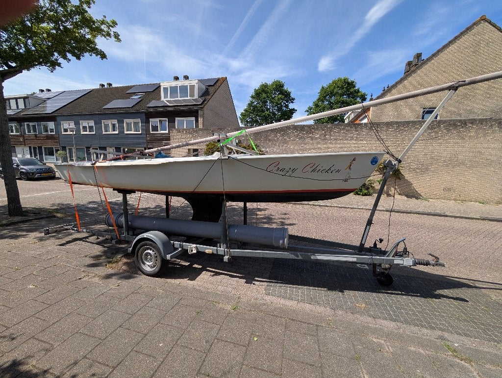 Heku 900 Kielboottrailer verstelbaar (lengte+hoogte), Watersport en Boten, Ophalen, Minder dan 1500 kg, Gebruikt, 6 tot 9 meter