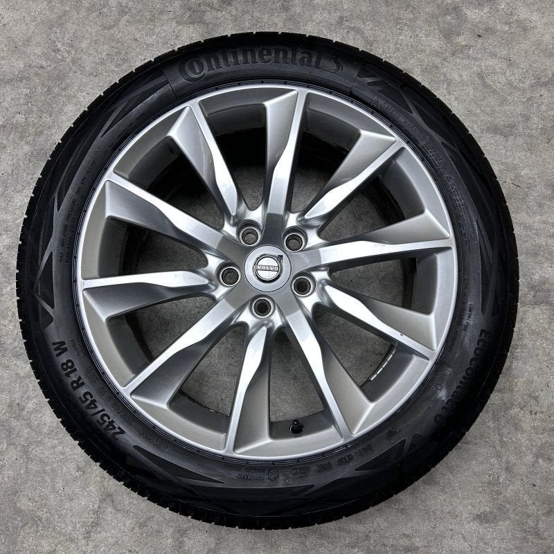18 inch originele velgen + zomerbanden Volvo V90 31362840, 18 inch, -, -, Banden en Velgen