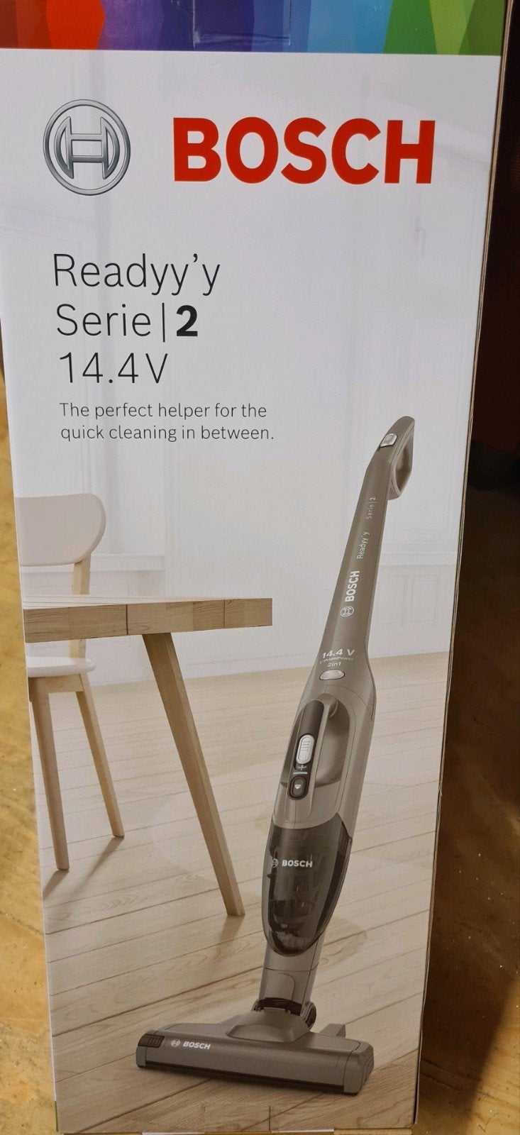 Bosch readyy'y serie 2 zakloze steelstofzuiger, Witgoed en Apparatuur, Stofzuigers, Bosch, Ophalen of Verzenden, Reservoir, Steelstofzuiger