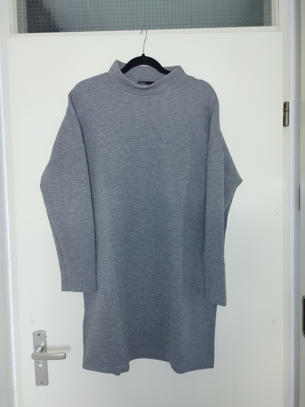 LESS Jamie Sweat Dress - Grijs - Maat L, Maat 42/44 (L), Ophalen of Verzenden, Knielengte, Grijs