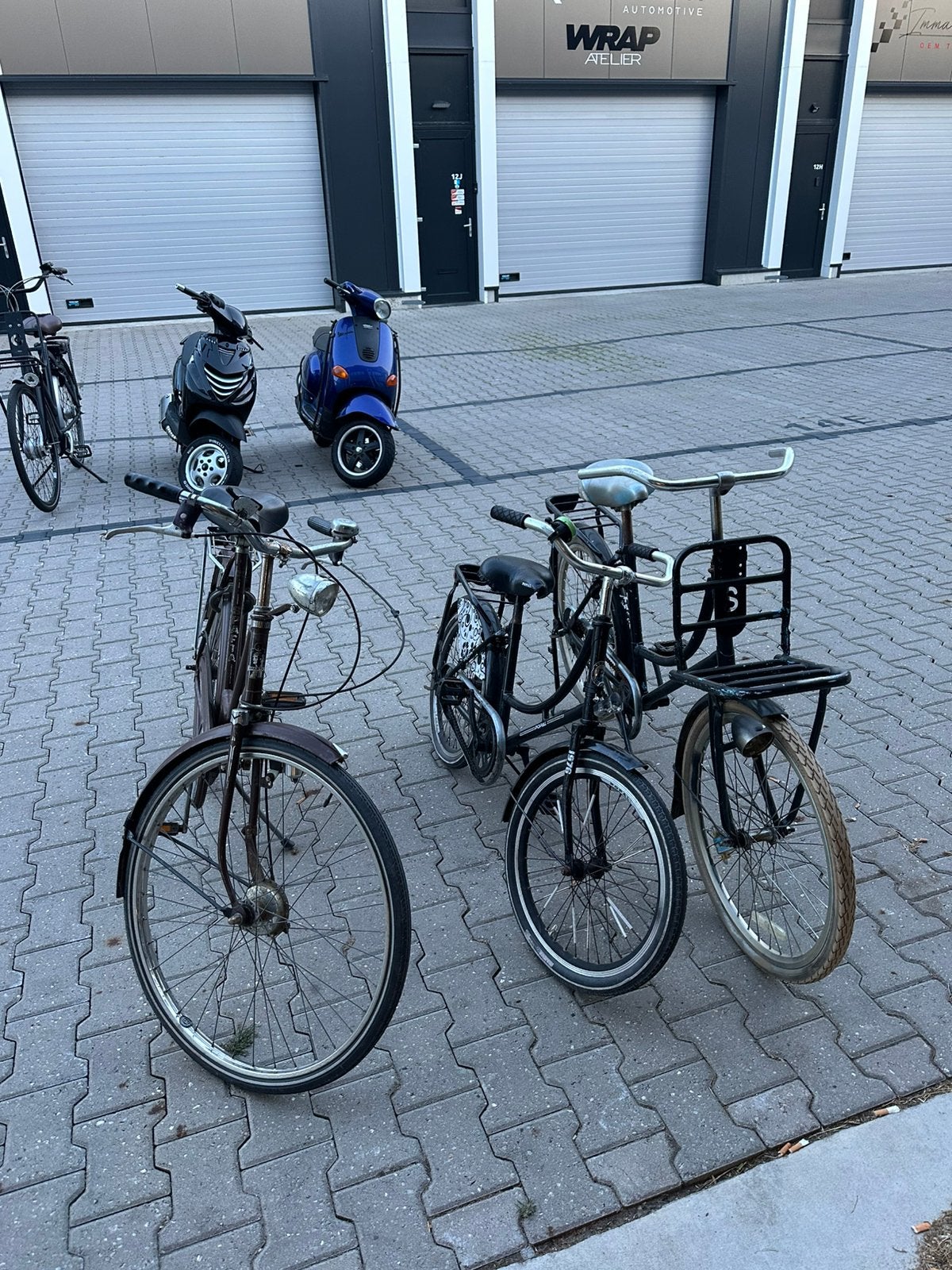 3 opknap fietsen, Ophalen, Gebruikt