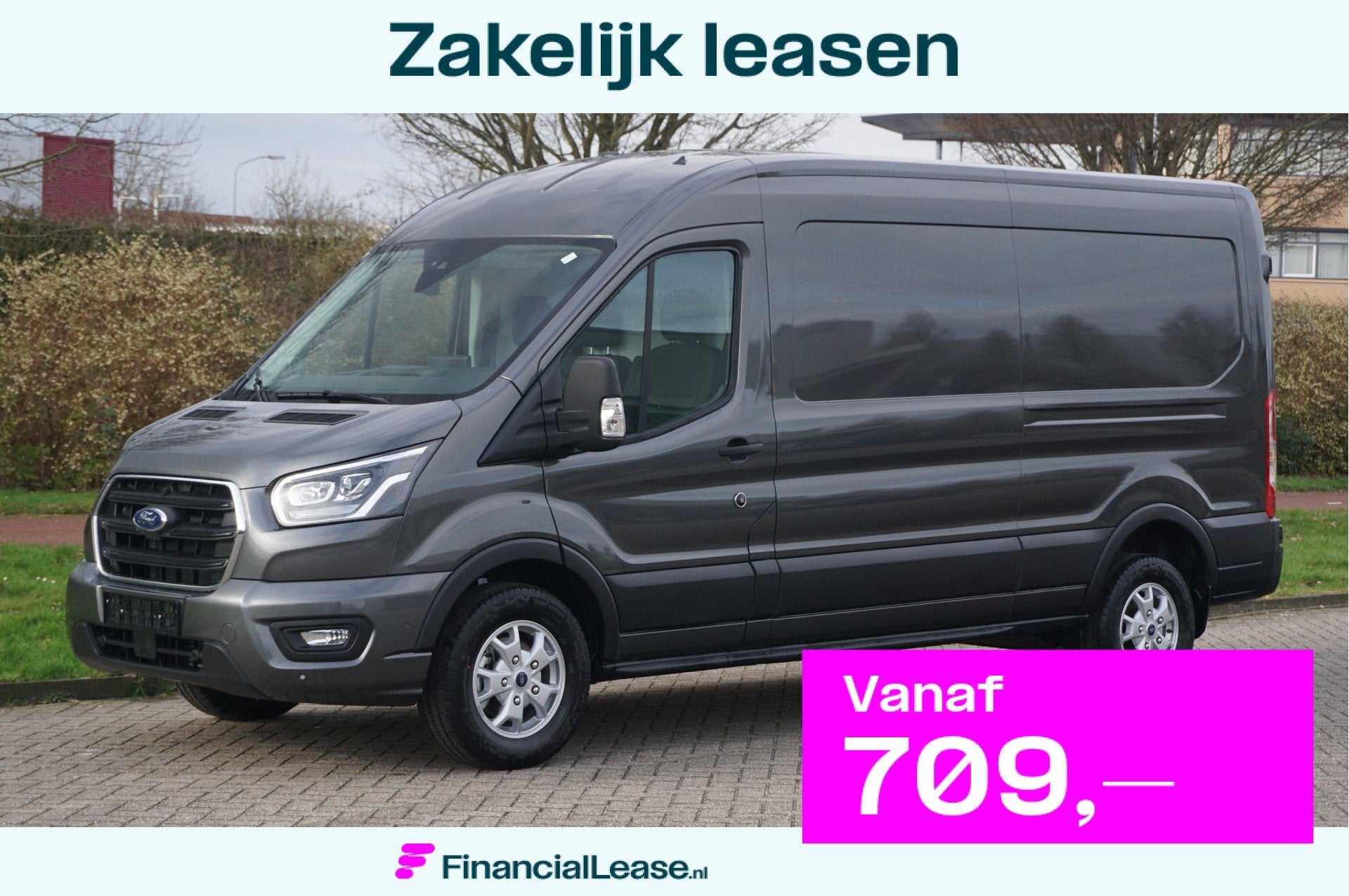 Ford Transit 350L L3H2 Limited AUT-8 165PK BPM VRIJ Navi, Ad, 4 cilinders, 2800 kg, Bedrijf, Diesel