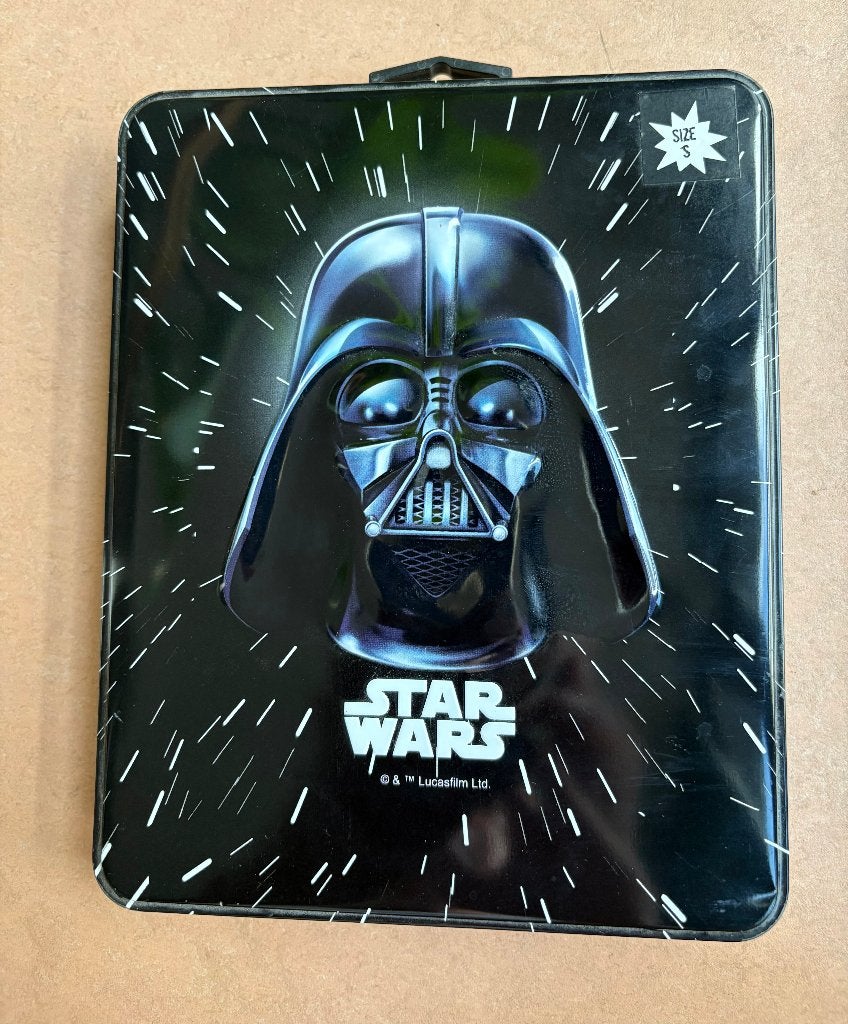 Star Wars Darth Vader blik met T-shirt (small), Verzamelen, Ophalen of Verzenden, Nieuw, Overige typen