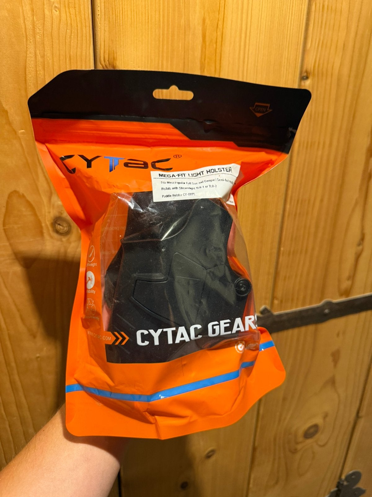 Cytac mega-fit wapenlamp holster, Verzamelen, Militaria | Algemeen, Ophalen of Verzenden