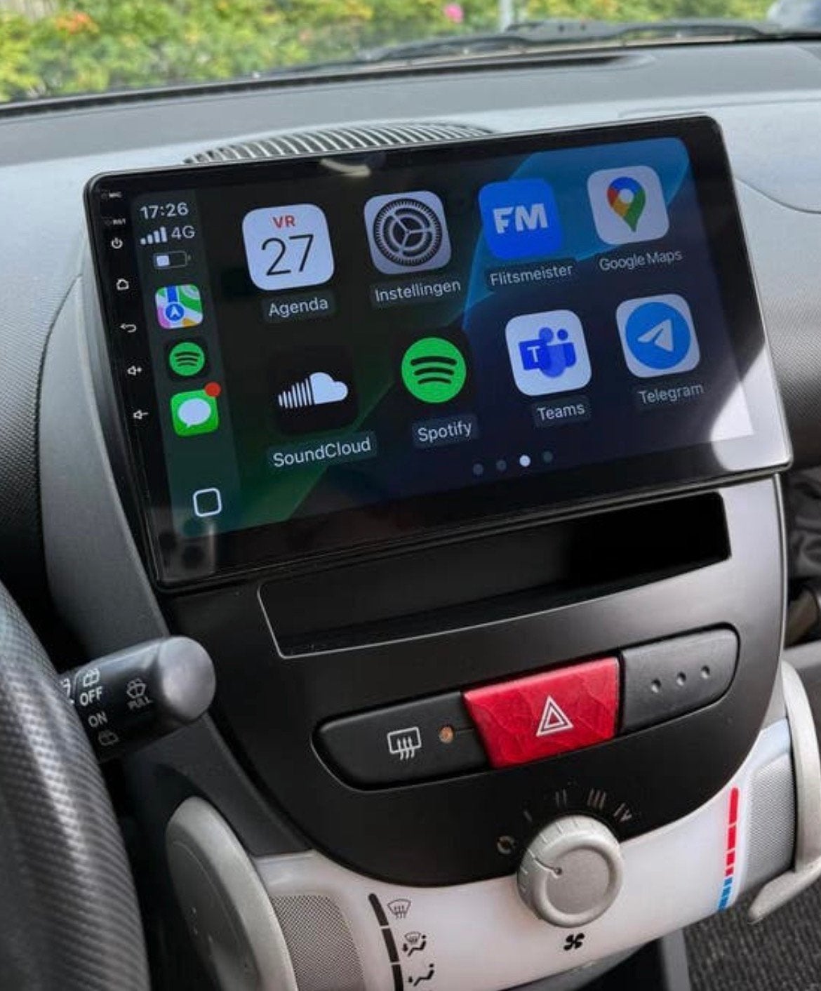 Nieuw CarPlay Autoradio Toyota Aygo / Peugeot 107/Citroen C1, Ophalen of Verzenden, Nieuw