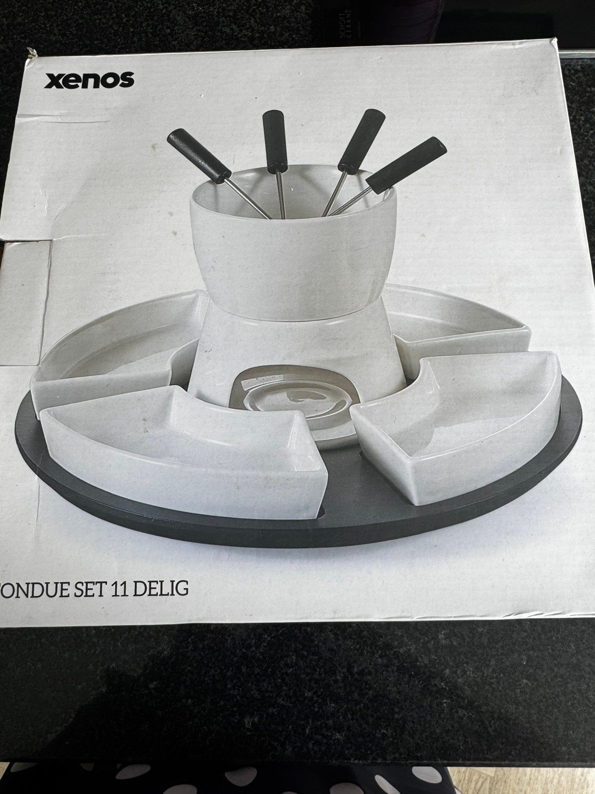Fondueset, Ophalen, Zo goed als nieuw