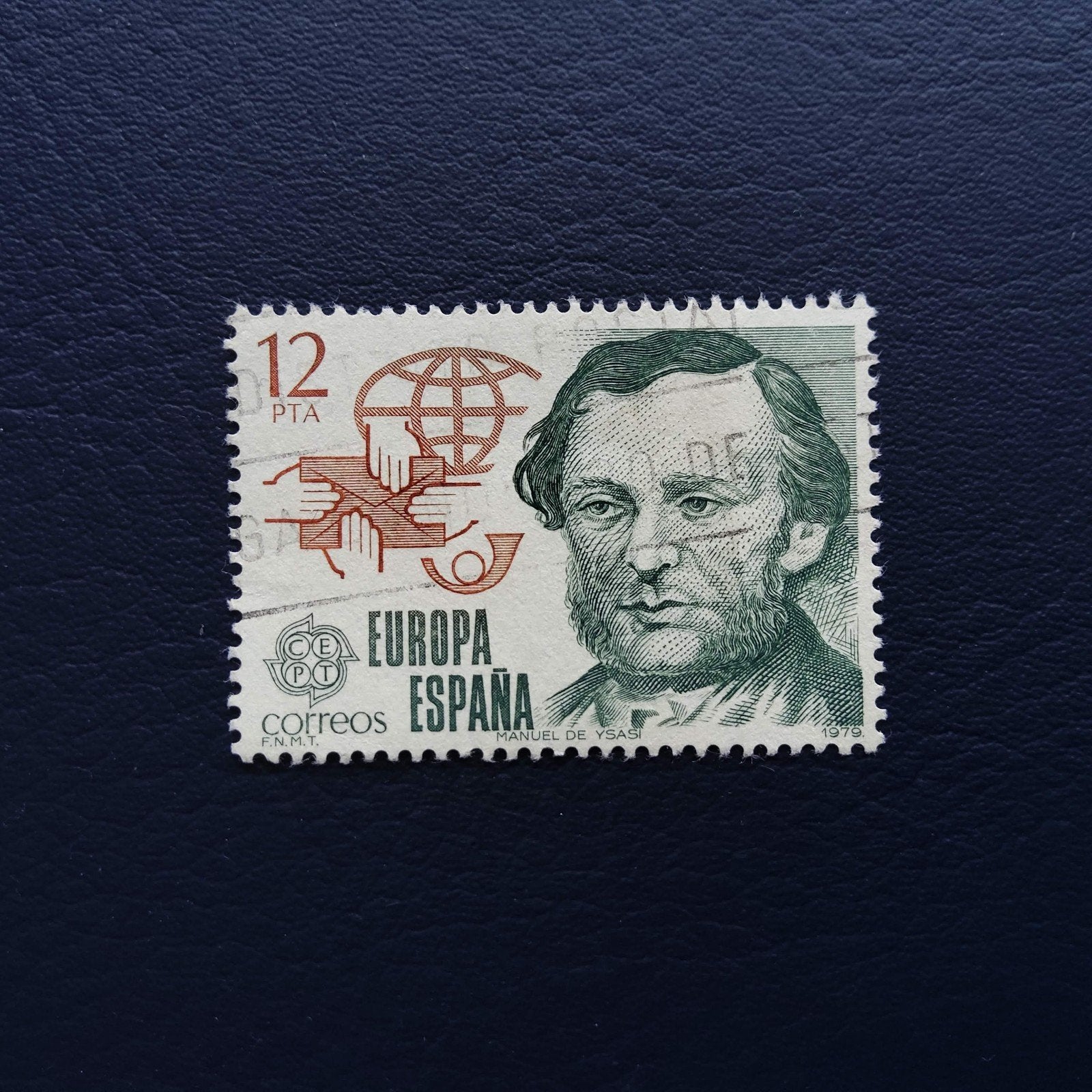 Spanje postzegel Europa España 1979 Manuel de Ysasi, Ophalen of Verzenden, Gestempeld