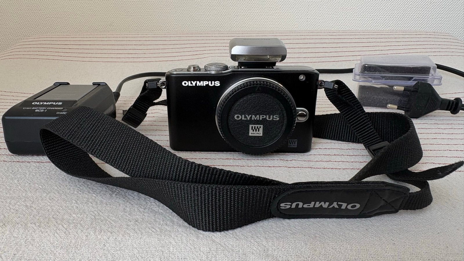 Olympus PEN E-PL3 Systeemcamera met accessoires, Audio, Tv en Foto, Fotocamera's Digitaal, Ingebouwde flitser, Ophalen of Verzenden