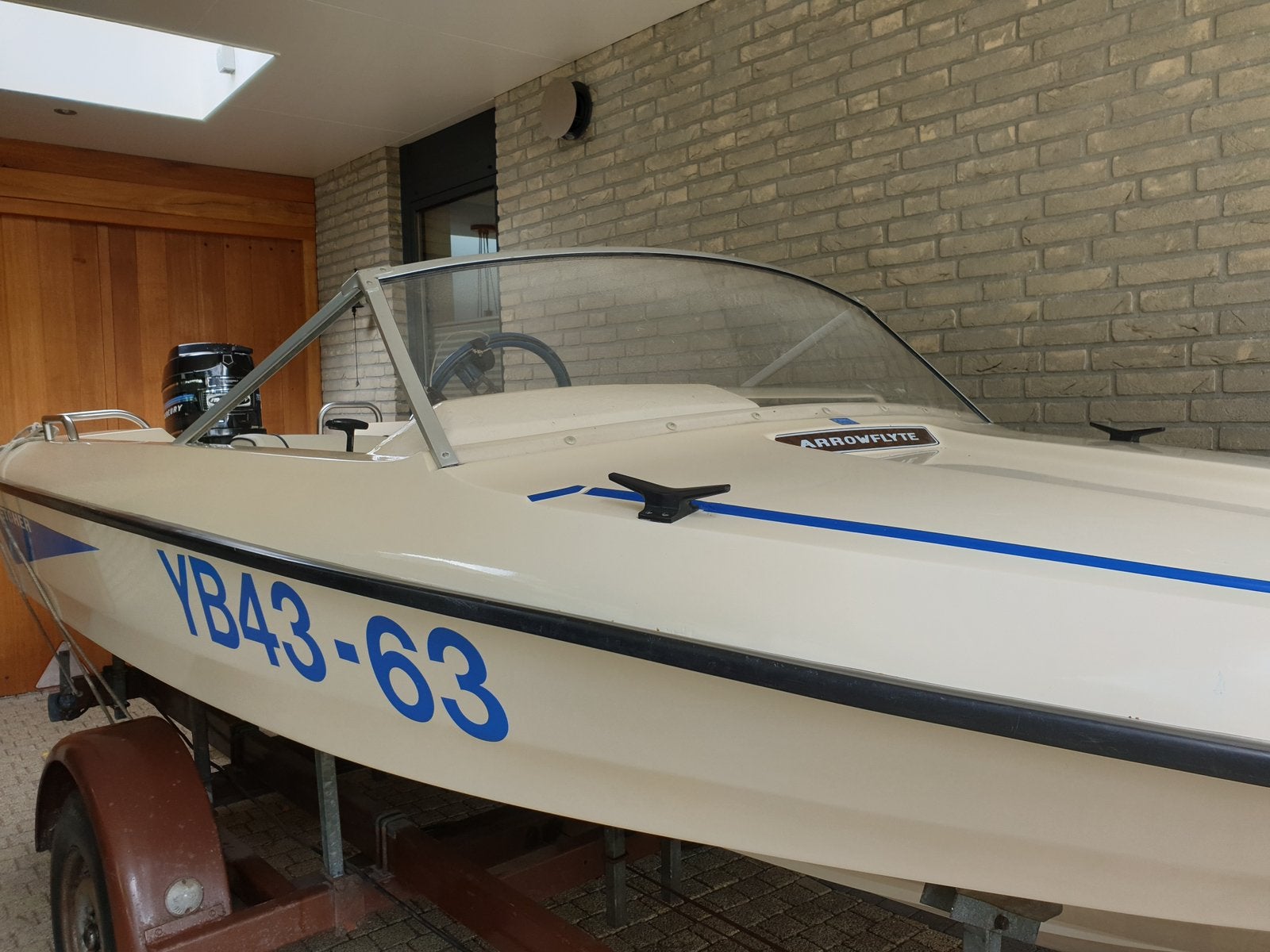 Fletcher Arrowflyte speedboot, Overige merken, 4 m, 1 m, Zo goed als nieuw