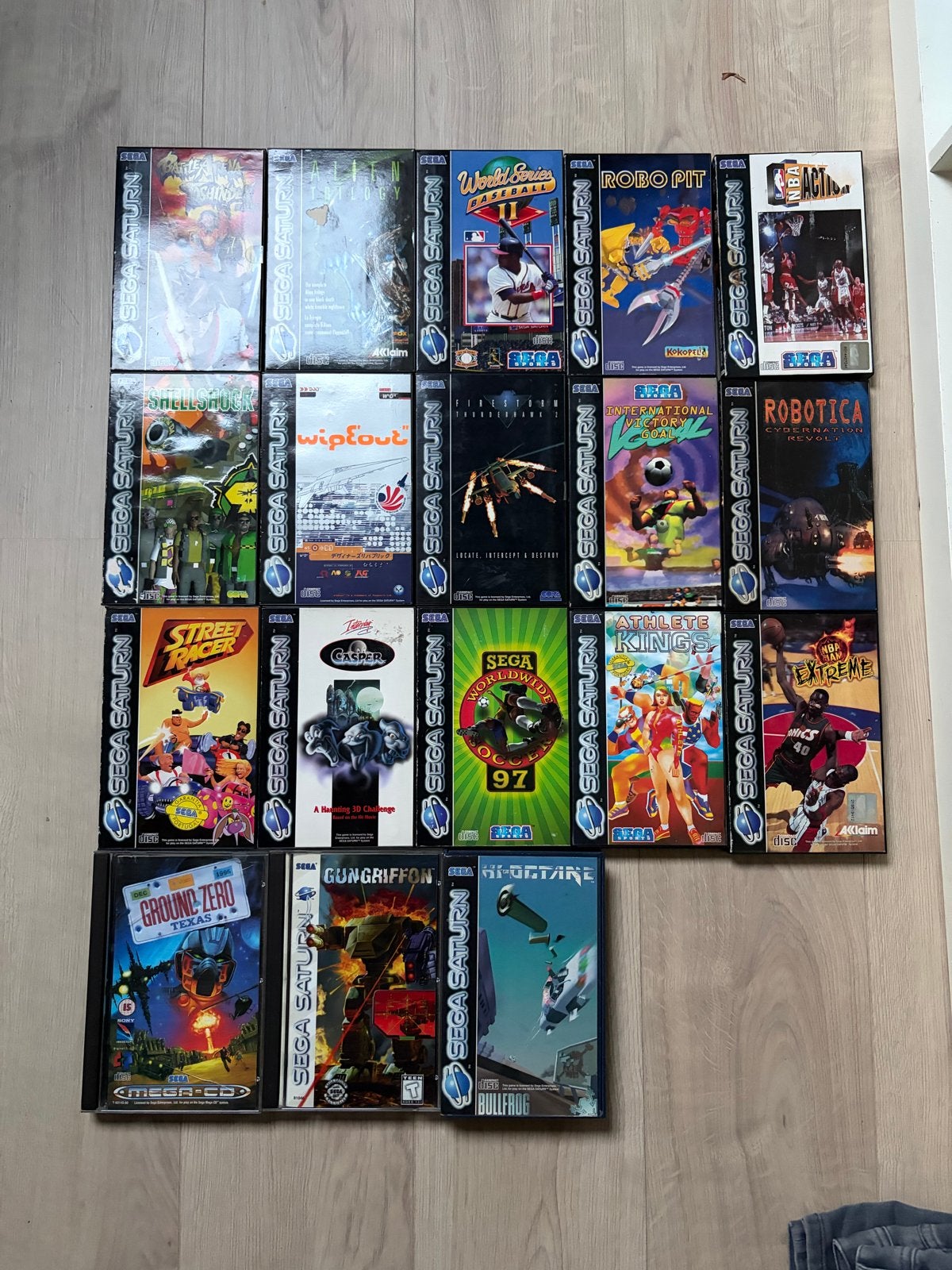 Grote collectie Sega Saturn games, Gebruikt, Overige genres, 1 speler, Ophalen of Verzenden