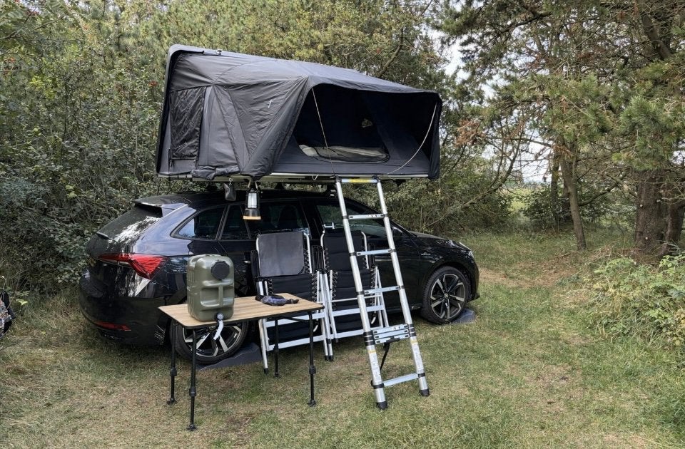 Te huur: daktent Ikamper Skycamp 3.0, Caravans en Kamperen, Ophalen, Zo goed als nieuw, Tot en met 4
