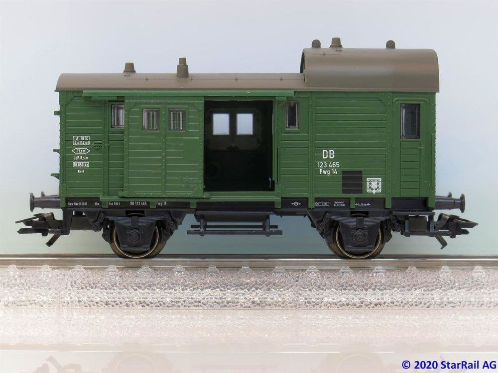 Märklin 4889 Goederen trein geleide wagon, Wisselstroom, Wagon, Ophalen of Verzenden, Zo goed als nieuw
