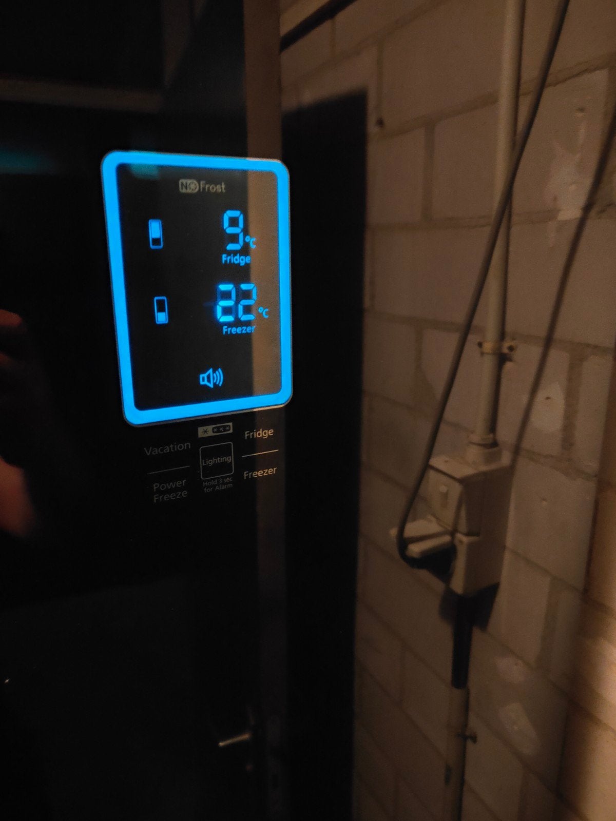 Samsung No Frost Koelkast met Aparte Vriezer, Witgoed en Apparatuur, Koelkasten en IJskasten, Gebruikt, 200 liter of meer, 60 cm of meer