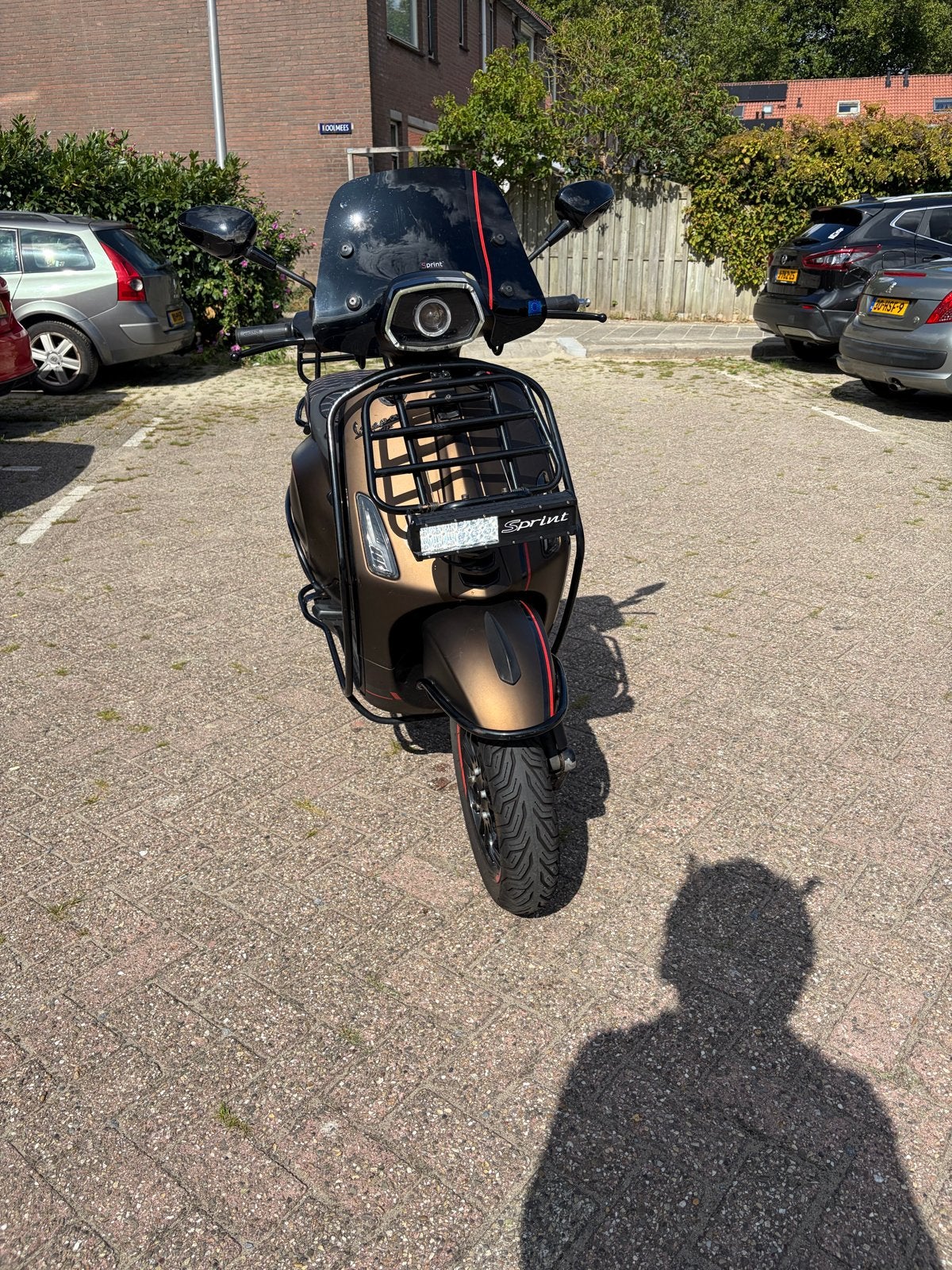 Vespa Sprint IGET 2020 - marrakech bruin- 80cc - akrapovic, Ophalen of Verzenden, Zo goed als nieuw, Benzine, Vespa