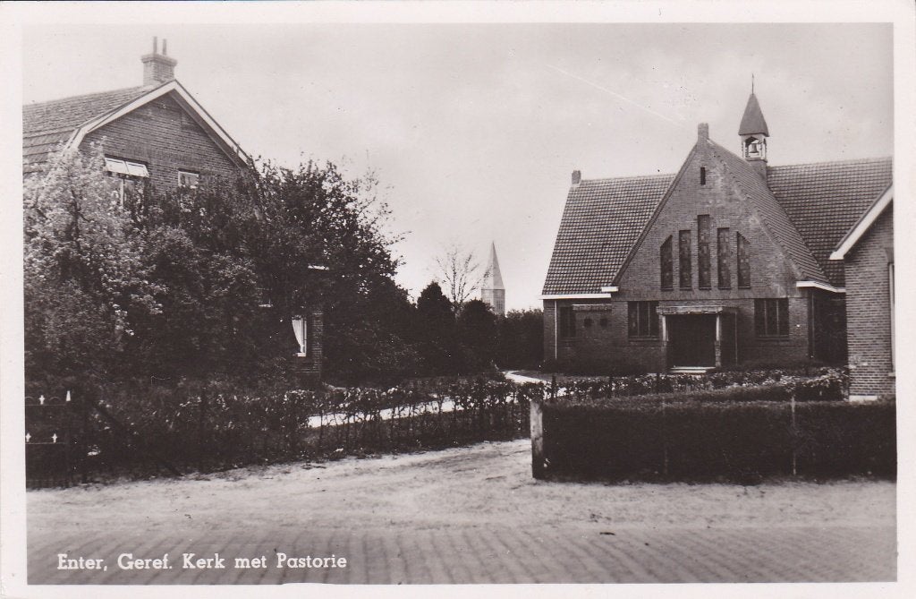 Enter  Kerk en Pastorie, Ophalen of Verzenden, 1940 tot 1960, Ongelopen, Gelderland