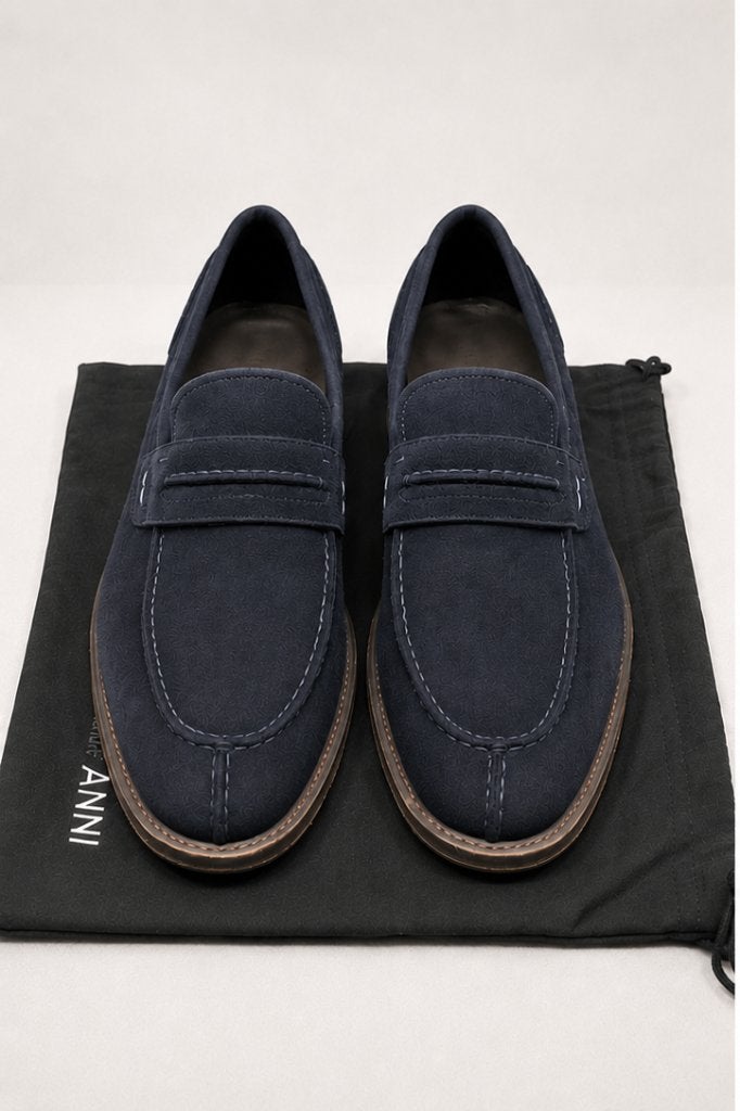 Magnanni loafer suede blauw 41, Kleding | Heren, Schoenen, Loafers, Blauw, Ophalen of Verzenden, Magnanni