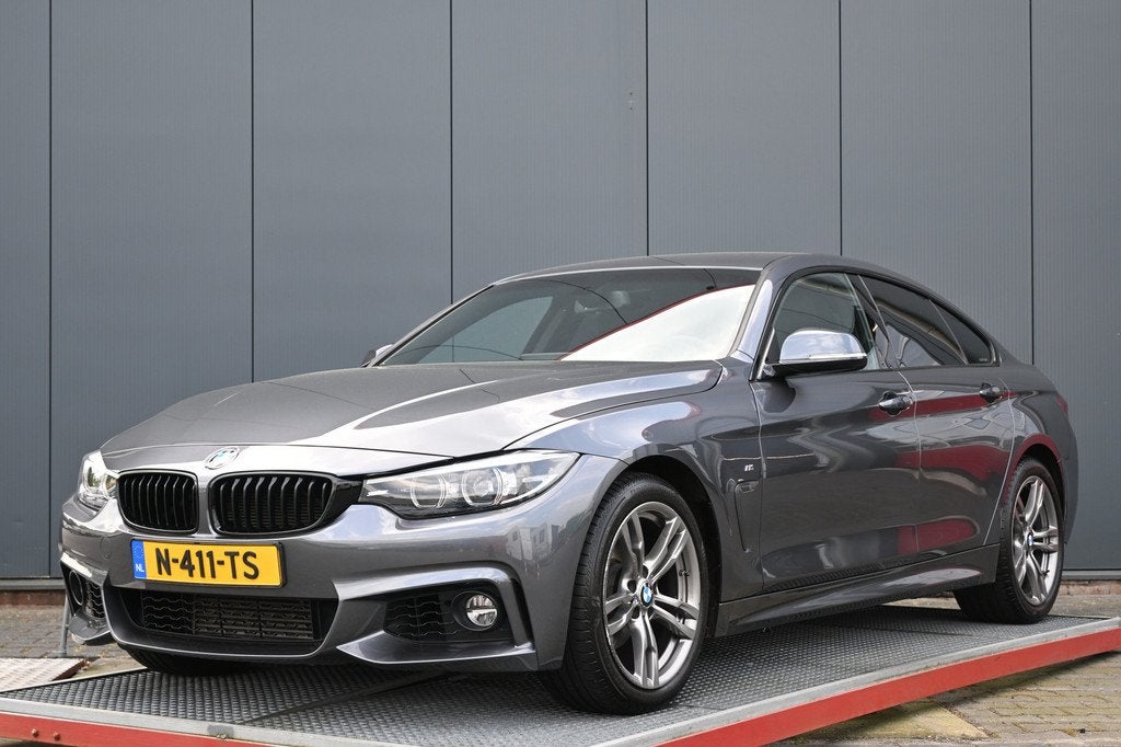 BMW 4 Serie Gran Coupé 418i Executive Edition trekhaak leer, Automaat, Gebruikt, Bedrijf, Automatische klimaatregeling