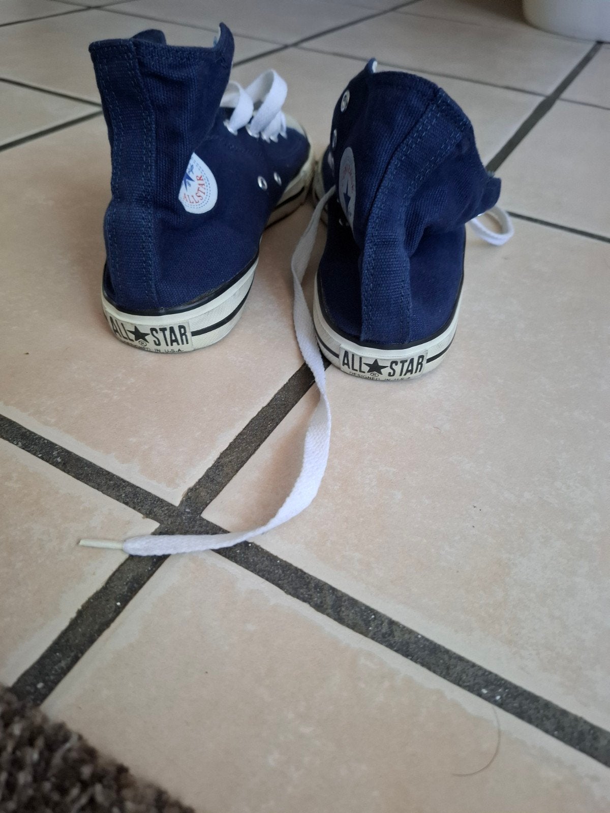 Converse All Star hoge sneakers - Maat 42, Ophalen, Gedragen, Blauw, Sneakers of Gympen