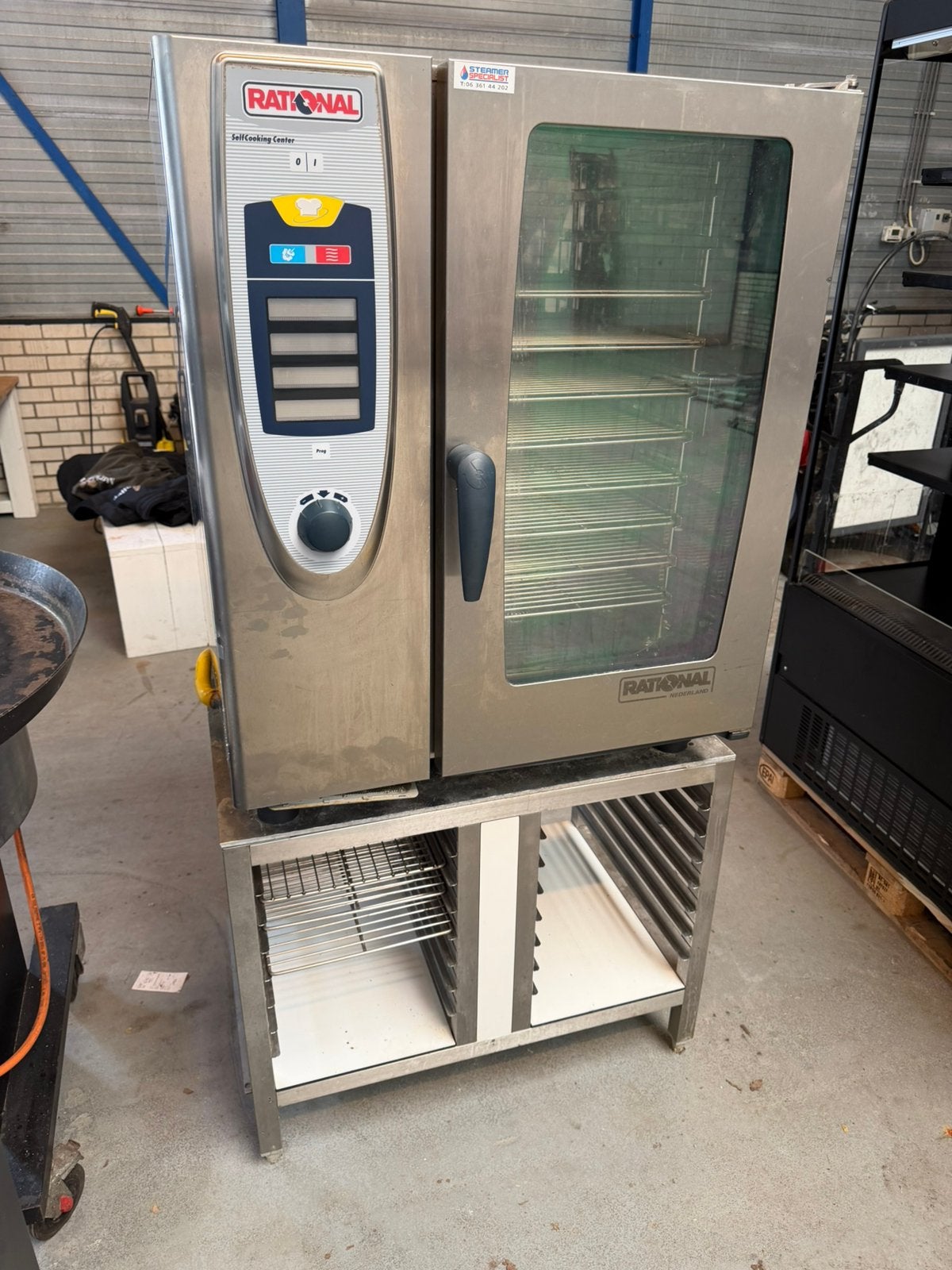 Rational scc 10 laags gas, Ophalen, Ovens, Magnetrons en Steamers