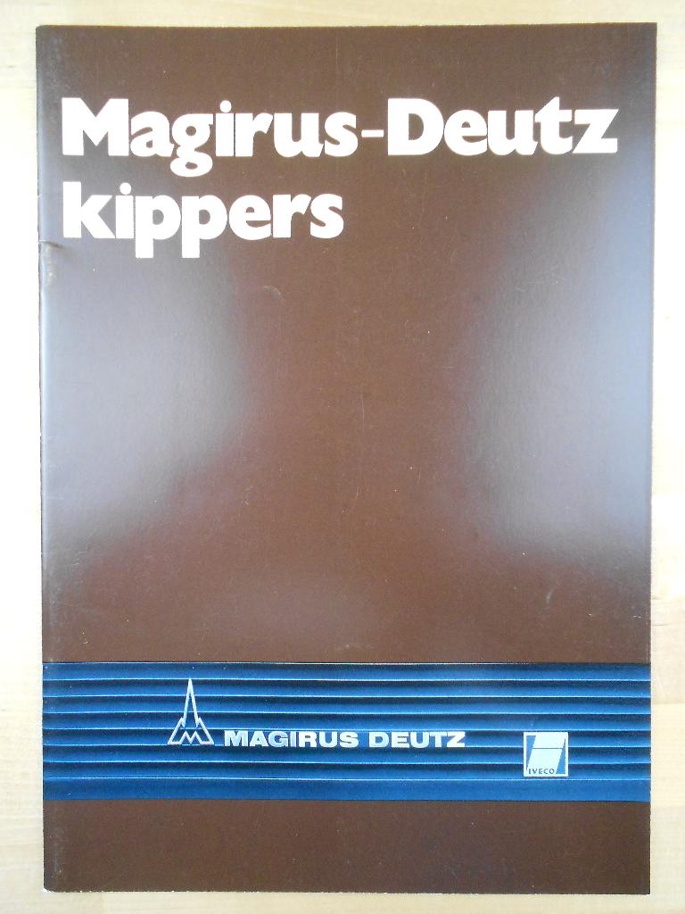 Magirus Kippers Brochure 1981 – Torpedo & Front - Iveco, Magirus, Ophalen of Verzenden, Zo goed als nieuw, Overige merken