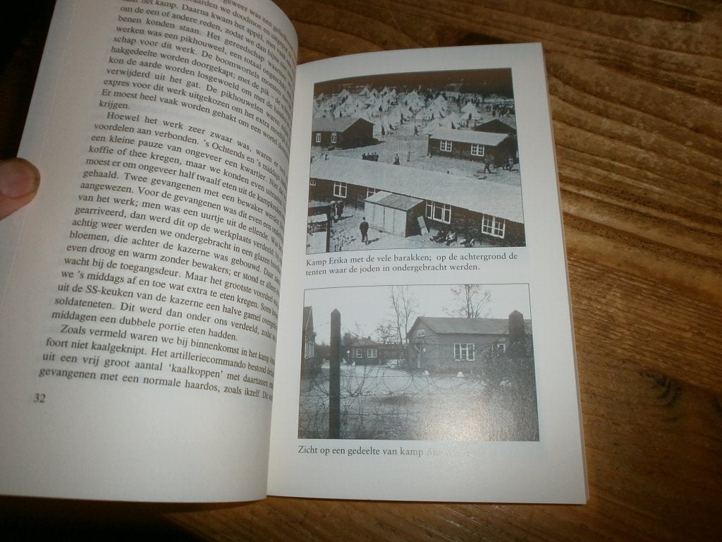 kamp amersfoort de SS frontarbeiders van het kamp met fotos, Ophalen of Verzenden, Tweede Wereldoorlog, Nieuw, Overige onderwerpen