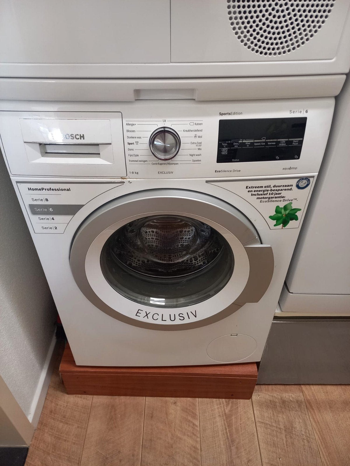 Wasmachine bosch, Ophalen of Verzenden, 1200 tot 1600 toeren, 85 tot 90 cm