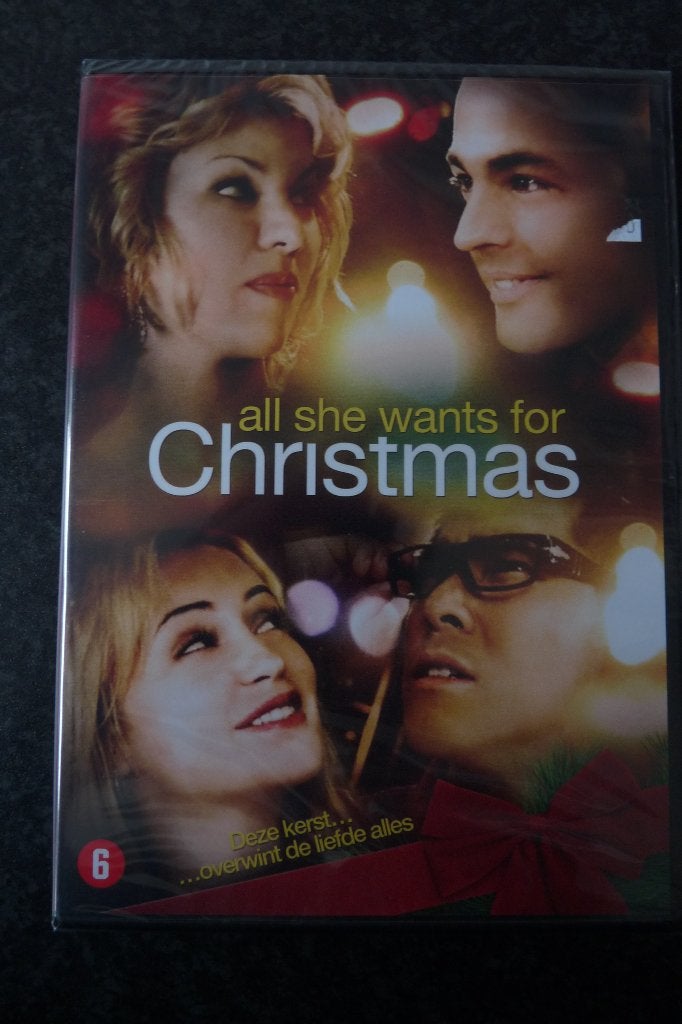 nieuw in seal dvd All she wants for christmas, speelfilm, 6, Ophalen of Verzenden, Nieuw