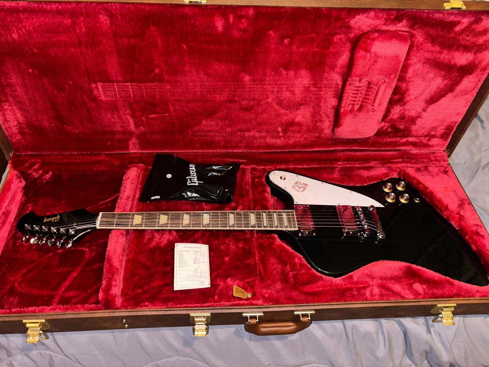 Gibson Firebird, British Racing Green (Gibson Exclusive), Ophalen, Zo goed als nieuw, Solid body, Gibson
