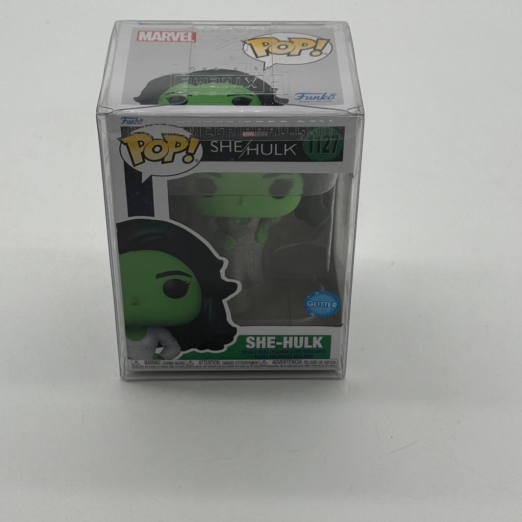 Funko Pop - She Hulk Marvel Glitter (1127) met case, Ophalen of Verzenden, Nieuw